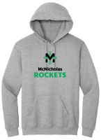 18500-McNick Rockets Hoodie - Sport Gray